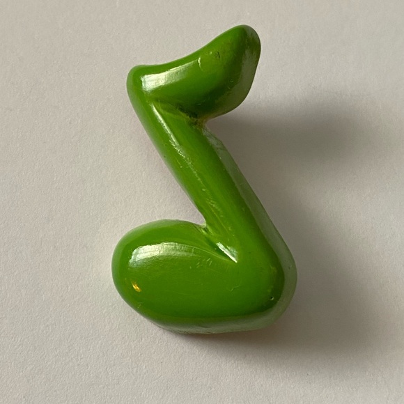 Vintage Music Note Pin / Brooch - Picture 7 of 7